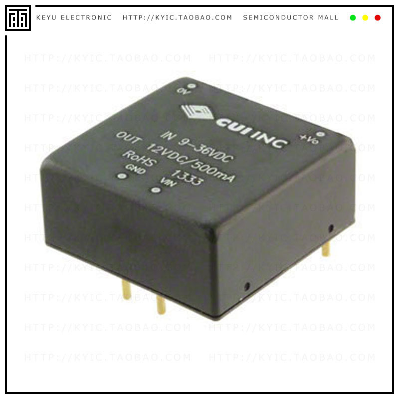 PQD6-Q24-D12-D【DC DC CONVERTER +/-12V 6W】