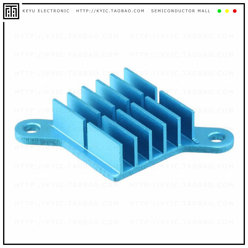 ATS-FPX025025010-43-C1-R0【HEATSINK 25X25X10MM L-TAB FP】