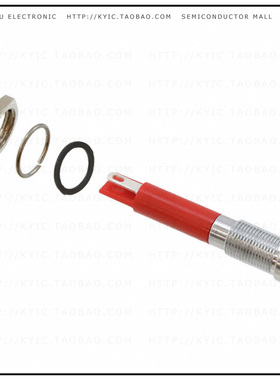 Q6R1CXXR12E【INDICATOR 12V 6MM RECESSED RED】