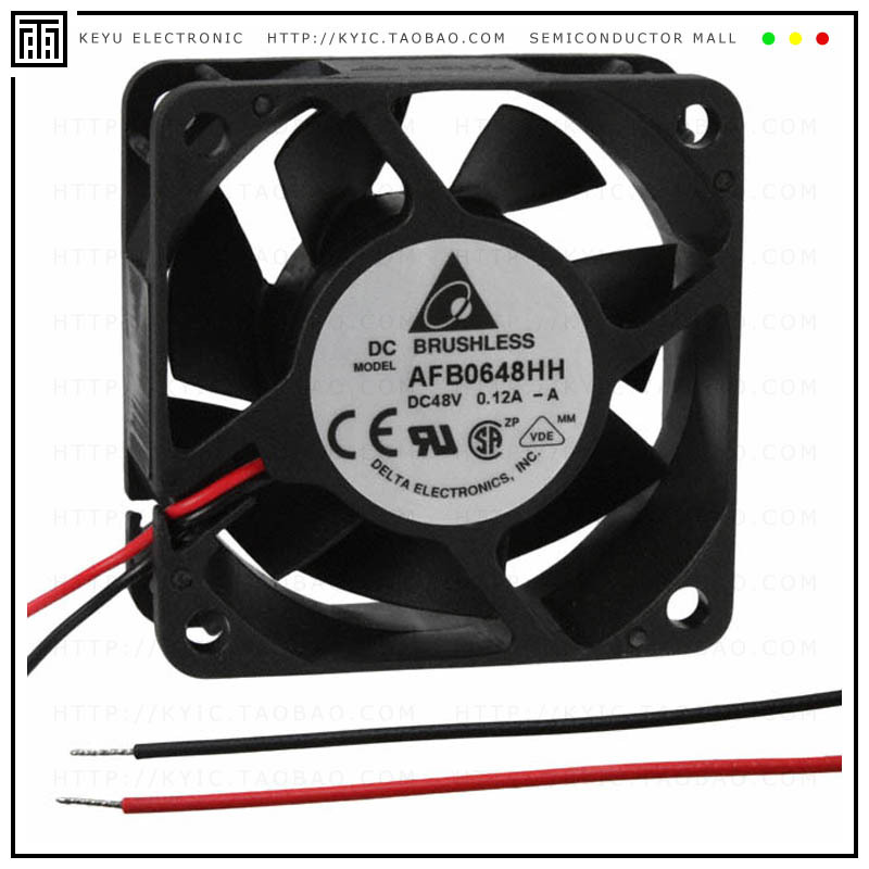 AFB0648HH-A【FAN AXIAL 60X25.4MM 48VDC WIRE】