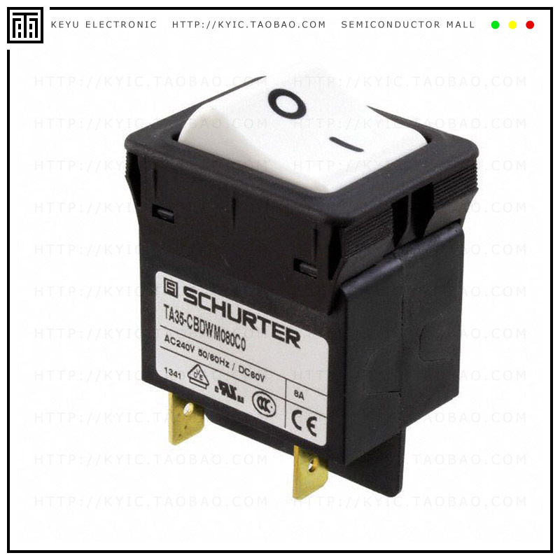 4435.009【CIR BRKR THRM 8A 240VAC 60VDC】