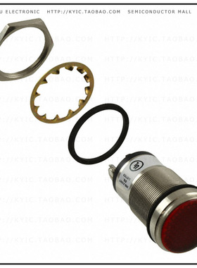 5561505324F【LED 1' FLAT RED PMI 125VAC C1D2】