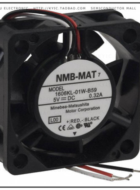 1606KL-01W-B59-L00【FAN AXIAL 40X15MM BALL 5VDC WIRE】