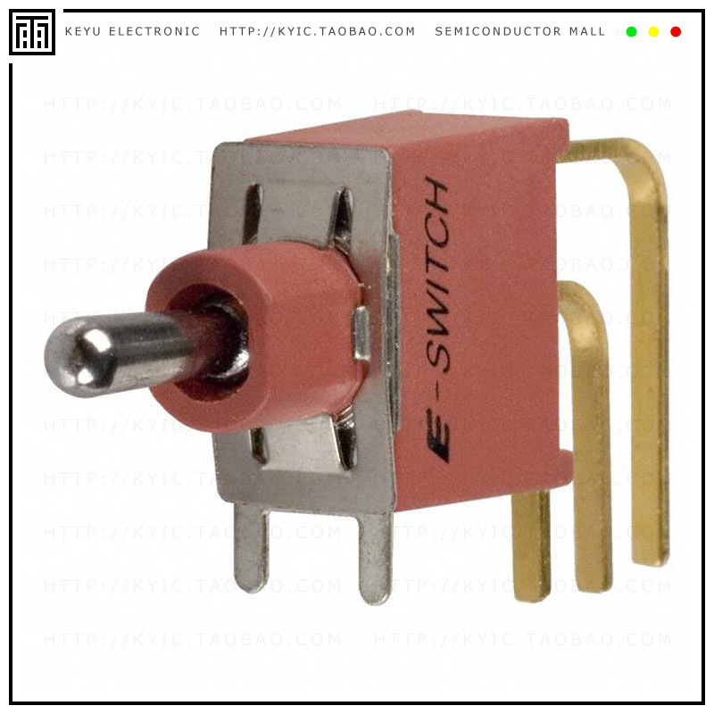 100AWSP1T2B4M7RE【SWITCH TOGGLE SPDT 0.4VA 20V】