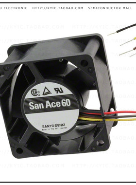 9GV0648P1H031【FAN 60X38MM 48VDC VANE RBLS】