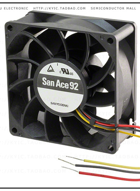 9S0912M4011【FAN 92X25MM 12VDC RBLS TACH】