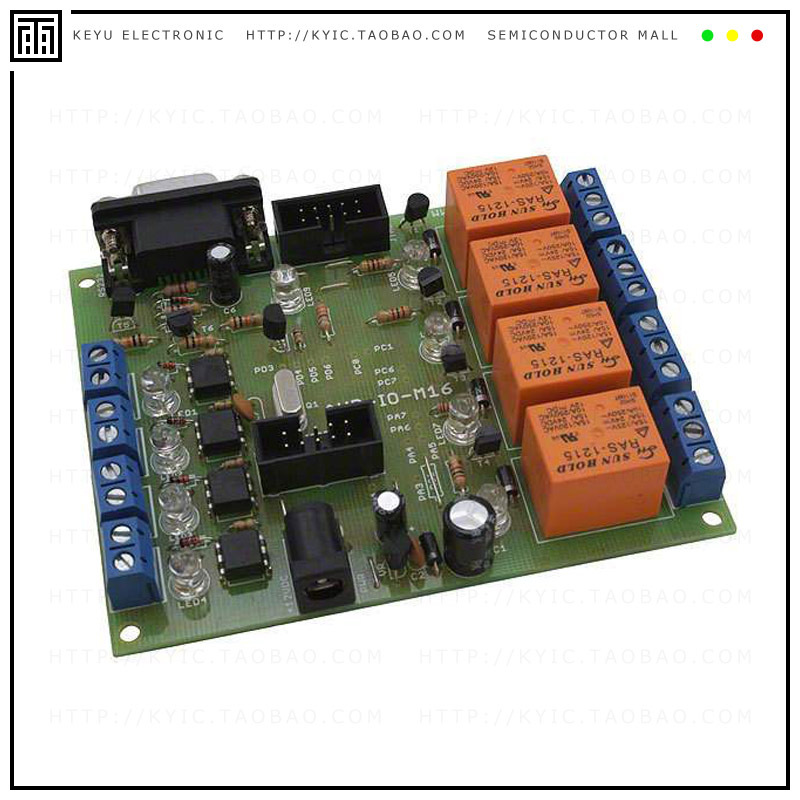AVR-IO-M16【ATMEL AVR MAINS RELAY CNTRL BRD】