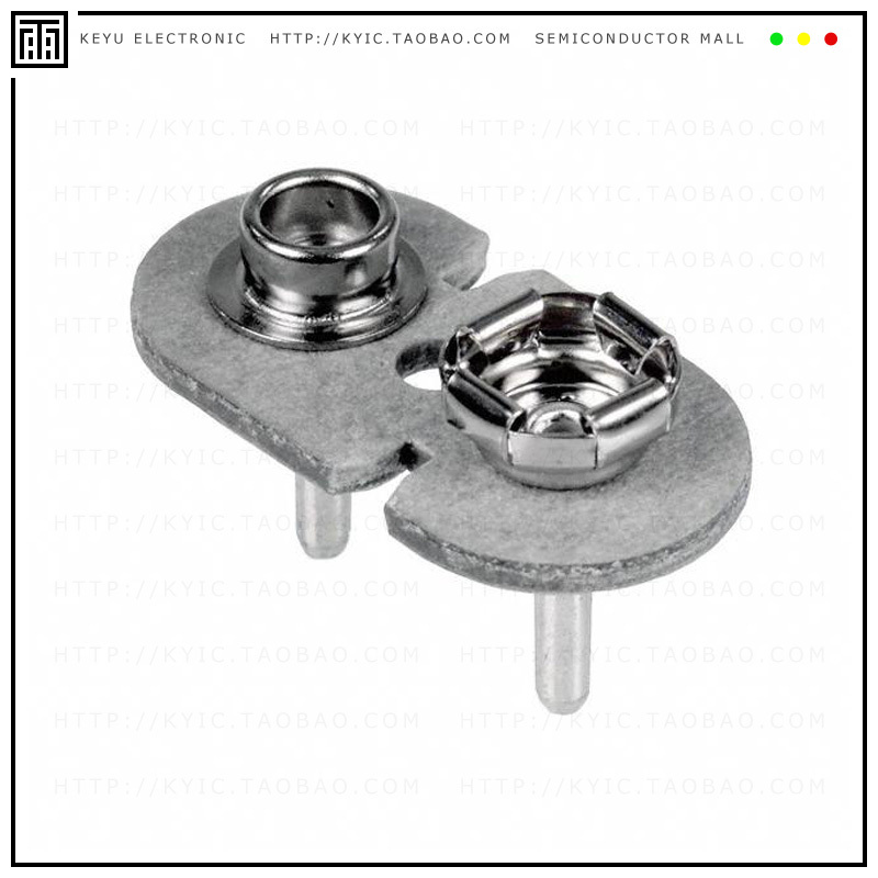 968【BATTERY CONN SNAP 9V PC PIN】