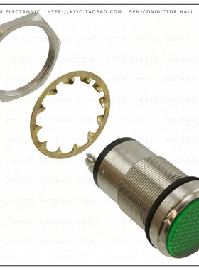 5561609304F【LED PNL MT 1' 230VAC WT FLAT GRN】