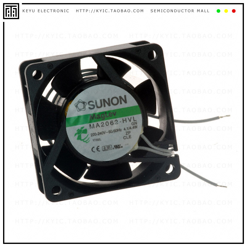 MA2062-HVL.GN【FAN AXIAL 60X25MM 220/240VAC】