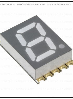 VDMY10C0【DISPLAY 7SEG 10MM YELLOW C.C】