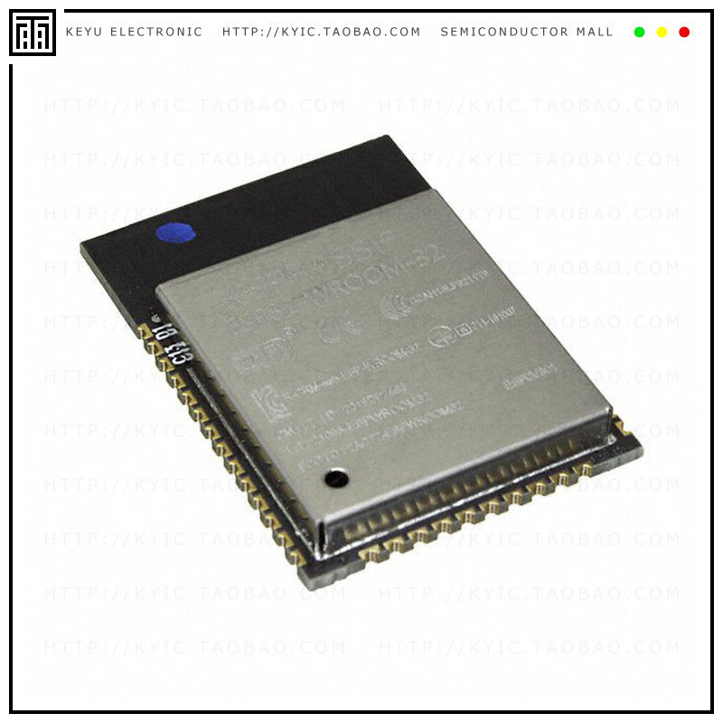 ESP32-WROOM-32 (16MB)【WIFI MODULE 128MBITS SPI FLASH】