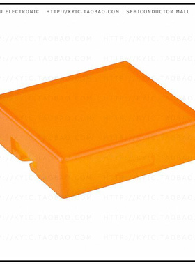 AT4074D【CAP PUSHBUTTON SQUARE CLR/AMBER】
