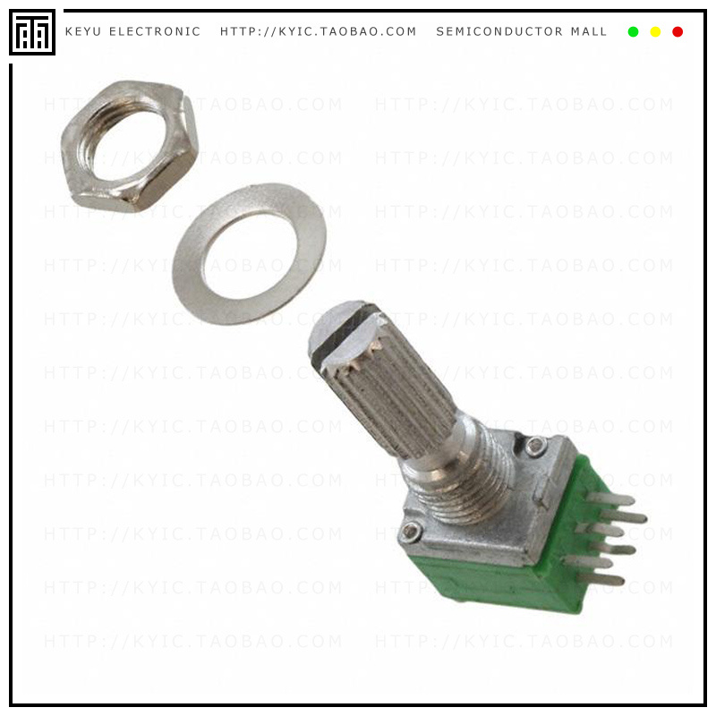 P092N-QC20AR10K【POT 10K OHM 1/40W PLASTIC LOG】