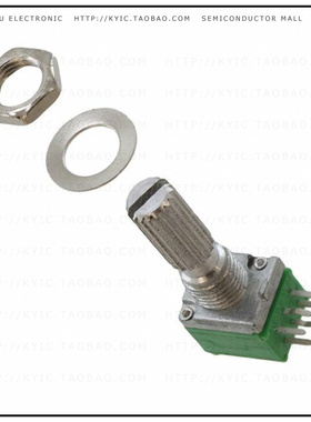 P092N-QC20AR10K【POT 10K OHM 1/40W PLASTIC LOG】