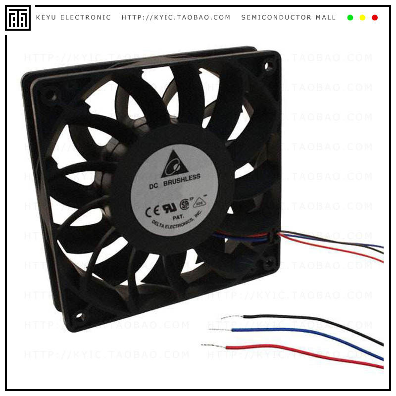FFB1224EH-F00【FAN AXIAL 120X25.4MM 24VDC WIRE】