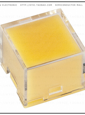 AT3022JD【CAP PUSHBUTTON SQUARE CLR/AMBER】