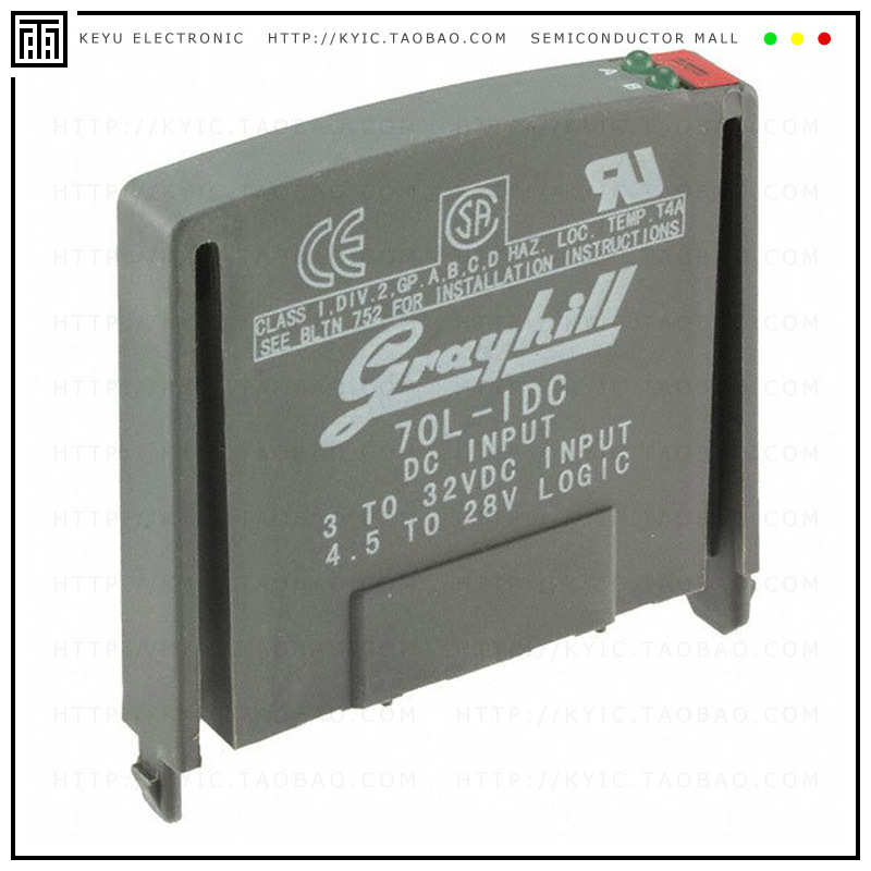 70L-IDC【DC INPUT MODULE 0-32V】