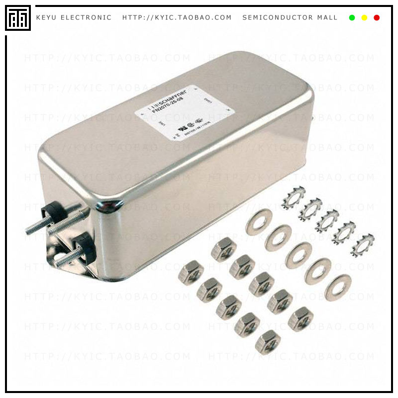 FN2070-25-08【LINE FILTER 110/250VAC 25A CHASS】