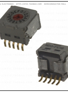 ND3FC16H【SW ROTARY DIP HEX COMP 100MA 5V】