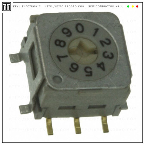 ND3FR10B【SWITCH ROTARY DIP BCD 100MA 5V】