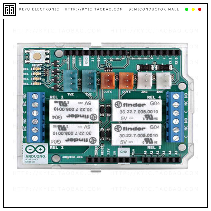 A000110【ARDUINO 4 RELAYS SHIELD】