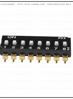 JS0208AP4【SWITCH SLIDE DIP SPST 25MA 24V】