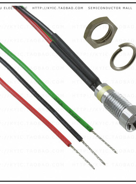 6062415110F【LED PNL IND 6MM R G 2V RECESS】