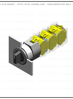 704.411.018【SELECTOR SWITCH-ACTUATOR 2ST FLU】