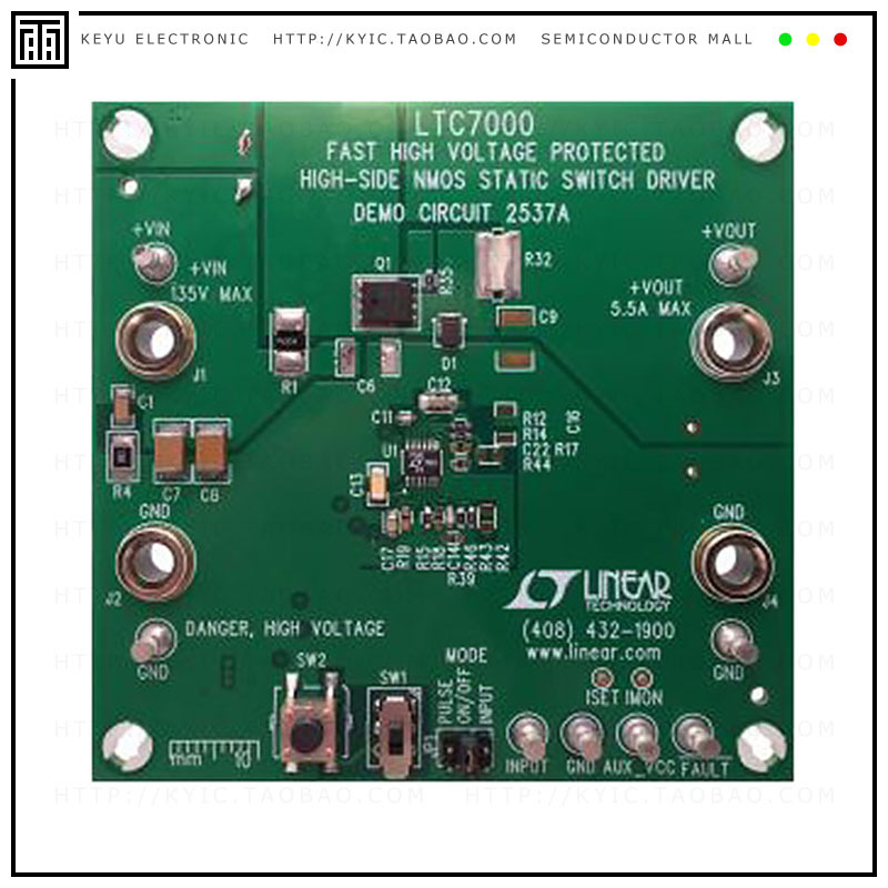 DC2537A【LTC7000EMSE DEMO BOARD PROTECTED】