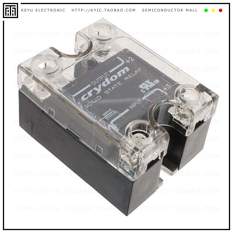 DC100D60C【SSR RELAY SPST-NO 60A 1-72V】