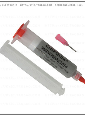 SMD4300AX10T4【SLDR PST WATR SOL 63/37 T4 10CC】