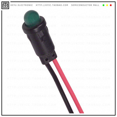 SSI-LXH600GD-150【LED 5MM GREEN DIFF 6'LDS PANELMT】