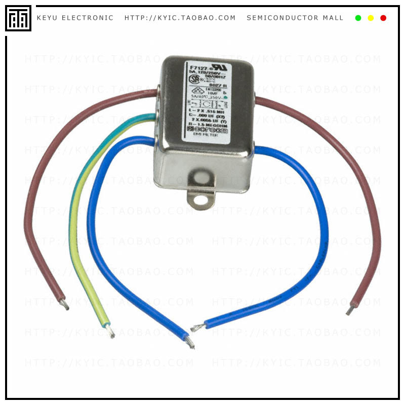 3VB3【LINE FILTER 250VAC 3A CHASS MNT】