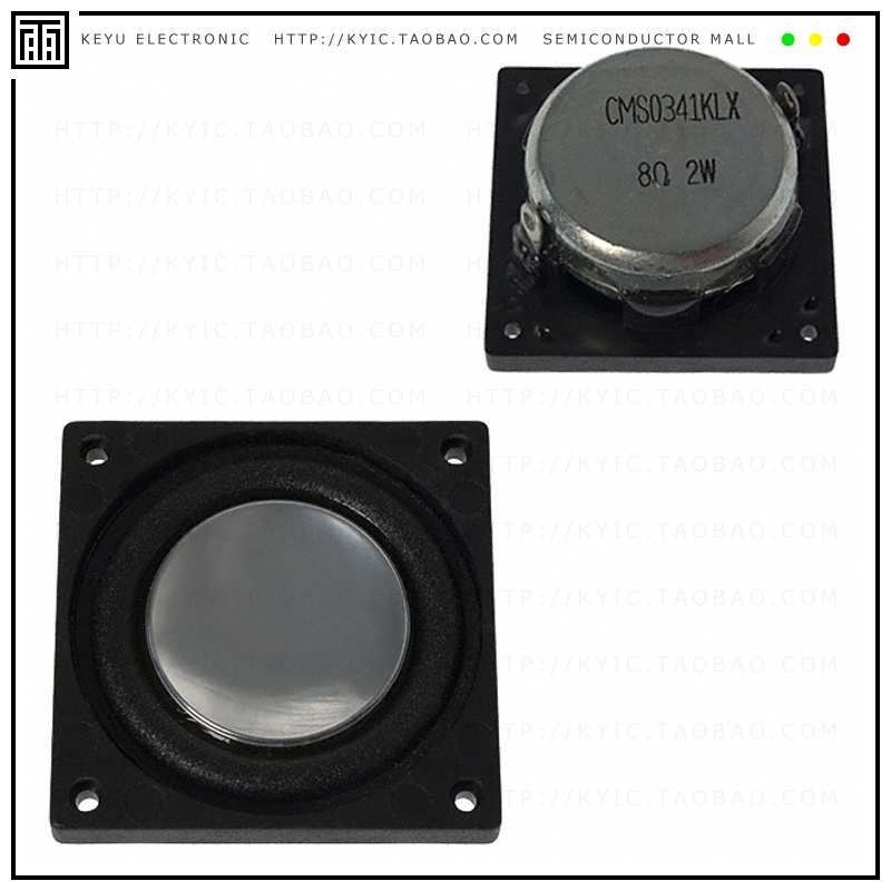 CMS0341KLX【SPEAKER 8OHM 2W TOP PORT 84DB】