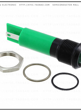 Q12P1BXXG12E【INDICATOR 12V 12MM PROMINENT GRN】