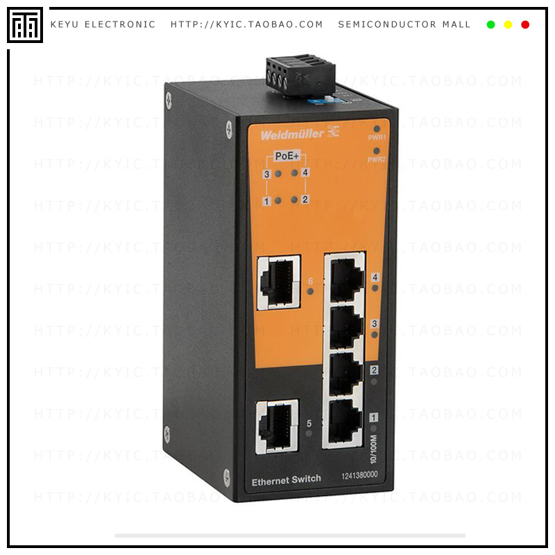 1241380000【NETWORK SWITCH-UNMANAGED 6 PORT】