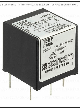 6609063-1【LINE FILTER 250VAC 1A TH】