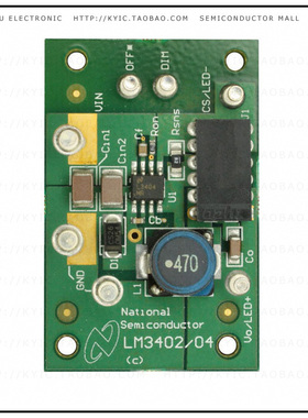 LM3404MREVAL【BOARD EVALUATION LM3404MR】