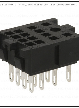 27E006【RELAY SOCKET 14 POS CHASSIS MT】