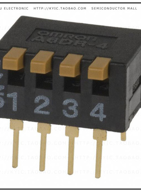 A6DR-4100【SWITCH PIANO DIP SPST 30MA 30V】