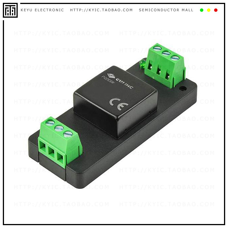PQDE6W-Q48-D12-T【DC/DC CONVERTER +/-12V 6W】
