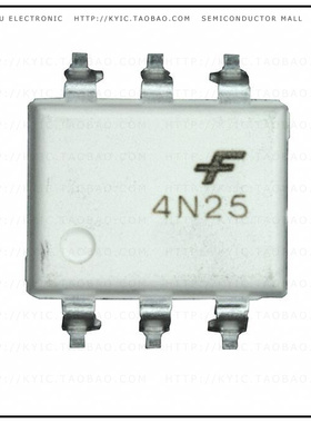 4N25SM【OPTOISO 4.17KV TRANS W/BASE 6SMD】
