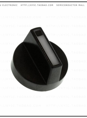 52-928.9【ROTATING KNOB BLACK/WHITE D18 PL】