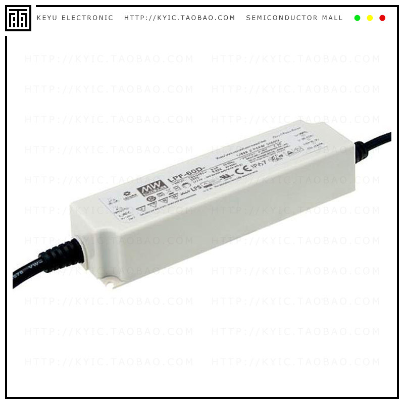 LPF-60D-24【LED DRVR CC AC/DC 14.4-24V 2.5A】