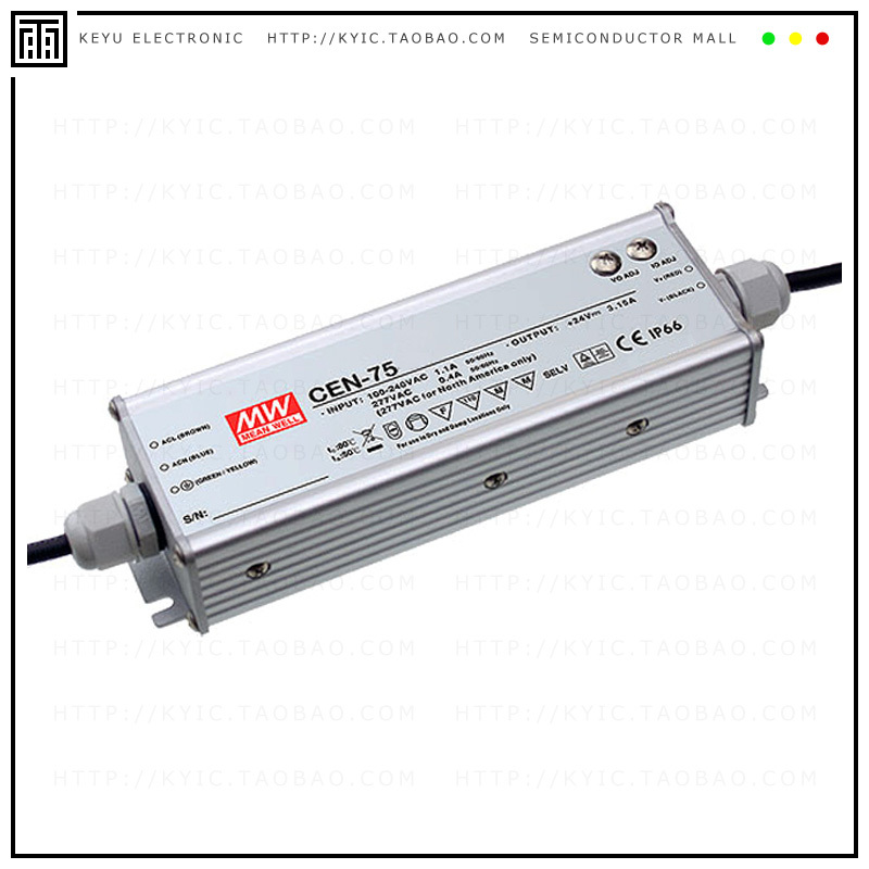 CEN-75-15【LED DRVR CC AC/DC 11.25-15V 5A】