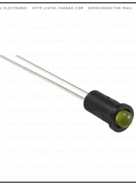 5580302001F【LED PANEL IND YLW DIFF SNAP-IN】