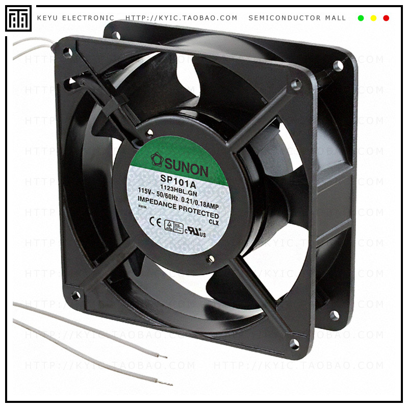 SP100A-1123XSL.GN【FAN AXIAL 120X38MM 115VAC WIRE】