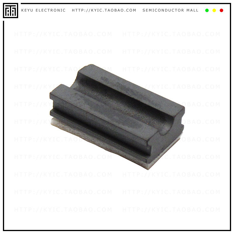 SB28B0010AT【FERRITE .125' DIA SADDLE BEAD W】
