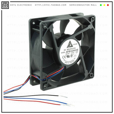 AFB1224VHE-R00【FAN AXIAL 120X38MM 24VDC WIRE】